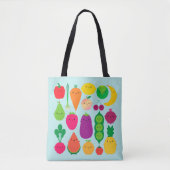 5 A Dagelijkse groenten en fruit Tote Bag (Voorkant)