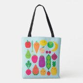 5 A Dagelijkse groenten en fruit Tote Bag (Achterkant)