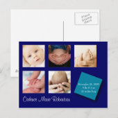 5 Aankondiging geboorte foto (Voorkant / Achterkant)