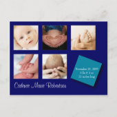 5 Aankondiging geboorte foto (Voorkant)