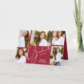 5 Aankondiging van Photo Crimson Afstuderen (Voorkant)