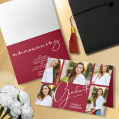 5 Aankondiging van Photo Crimson Afstuderen