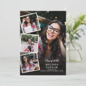 5 Aankondiging voor fotoCollage Modern Afstuderen (Staand voorkant)