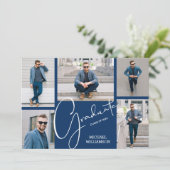 5 Aankondigingen van de blauwe fotografie (Staand voorkant)