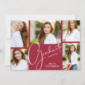 5 Aankondigingen van fotografie van Crimson (Voorkant)