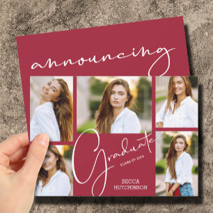 5 Aankondigingen van fotografie van Crimson