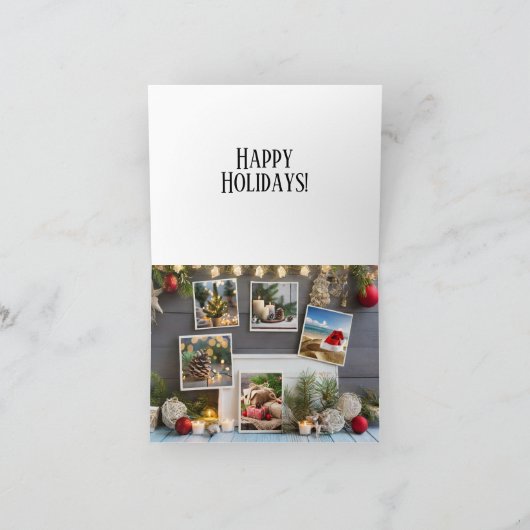 5 Afbeelding JOY Holiday Kaart (Binnen)