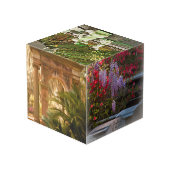 5 Afbeeldingen - Savannah GA Reisfotografie Souven Kubus (Achter hoekig)