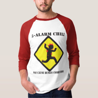 5 Alarm Chili Mannen 3/4-inch Raglan Shirt
