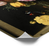 5-Ambrosius Bosschaert the Elder-Bouquet of Flower Poster (Hoek)
