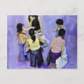 5 amigos briefkaart (Voorkant)