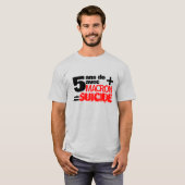 5 ans + Macron = SUICIDE - Grijze Mannen t-shirt (Voorkant volledig)
