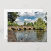 5 Arches van Bakewell Bridge Briefkaart (Voorkant / Achterkant)