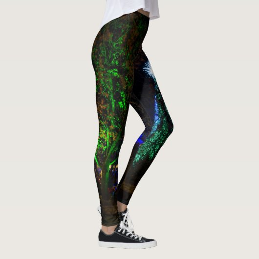 5 artikel SDC - structuur - nacht Leggings (Rechts)