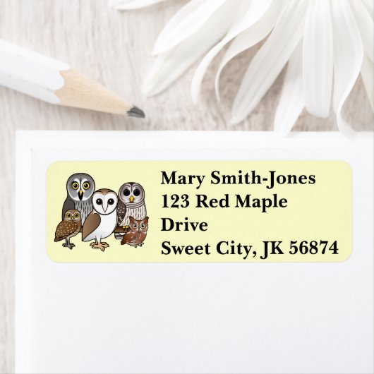 5 Baarbare eigenaar Etiket (Insitu)