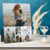 5 Best Stepmom Ever Custom Photo Collage  Fotoplaat (Zijkant)