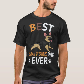 5 Beste Duitse Herders Vader Ooit Duitse Herder T-shirt