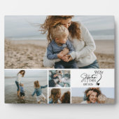 5 Beste Stiefmoeder Ooit Aangepaste Foto Collage  Fotoplaat (Voorkant)