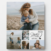 5 Beste Stiefmoeder Ooit Aangepaste Foto Collage  Fotoplaat (Voorkant)