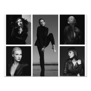 5 Bewerkbare foto-inkolling Fotouitbreiding Foto Afdruk