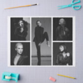 5 bewerkbare fotocollage tissuepapier (Craft)