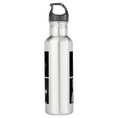 5 bewerkbare fotocollage waterfles  (Achterkant)