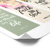 5 Bijbelse Bladwijzer Poster (Hoek)