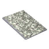 $5 Bil Geld Patroon Notitieboek (Rechterzijde)