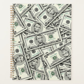 $5 Biljet Geld Patroon Planner