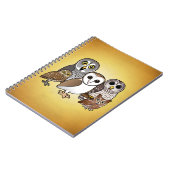 5 Birdorable Uilen Notitieboek (Linkerzijde)