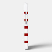 5 Bisected Red Lines Case-Mate iPhone Case (Achterkant / Links)