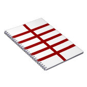 5 Bisected Red Lines Notitieboek (Rechterzijde)