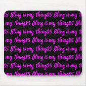 $5 Bling is mijn ding Muismat (Voorkant)