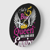 5 Bling Queen for women Ladies Paparazzi Grote Klok (Hoek)