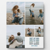 5 Boy Mama Custom Photo Collage Fotoplaat (Voorkant)