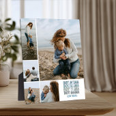 5 Boy Mama Custom Photo Collage Fotoplaat