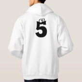 5, brief met oogballen hoodie (Achterkant)