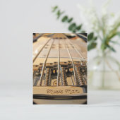 5 Briefkaart String Bass (Staand voorkant)