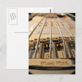5 Briefkaart String Bass (Voorkant / Achterkant)