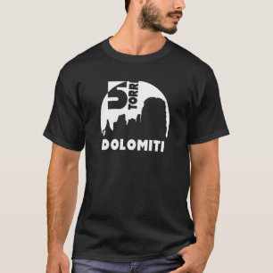 5 Cinque Torri Five Towers Dolomites Lagazuoi Cort T-shirt