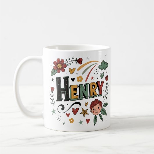 5 Color Henry 1 Koffiemok (Links)