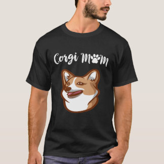 5 Corgi Moeder T-shirt