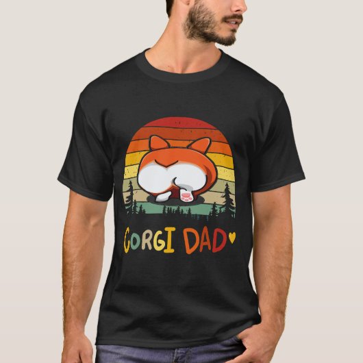 5 Corgi Vader Corgi T-shirt (Voorkant)