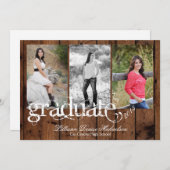 5 dagen per week7 bekendmaking van Rustic Barn Woo Aankondiging (Voorkant / Achterkant)