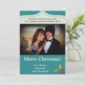 5 dagen per week7 kerstuitnodiging voor kerst kaart (Staand voorkant)