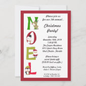 5 dagen per week7 NOEL Santa Snowman-kerstfeest Ui Kaart (Voorkant)