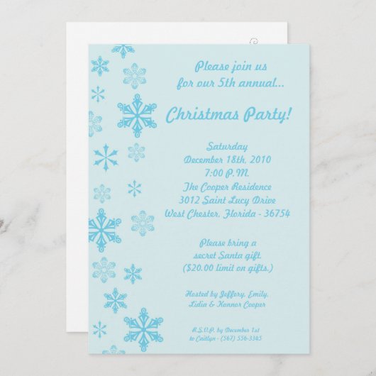 5 dagen per week 7 dagen per week uitnodiging voor (Voorkant / Achterkant)