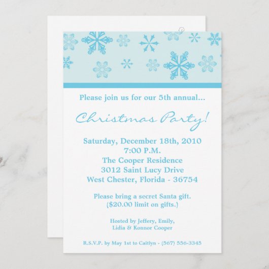 5 dagen per week 7 dagen per week uitnodiging voor (Voorkant / Achterkant)