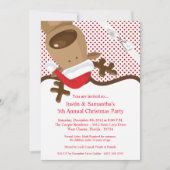 5 dagen per week 7 kerst - Uitnodiging voor Kerstm (Voorkant)