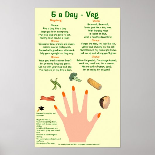 5 dagen poster veg (Voorkant)